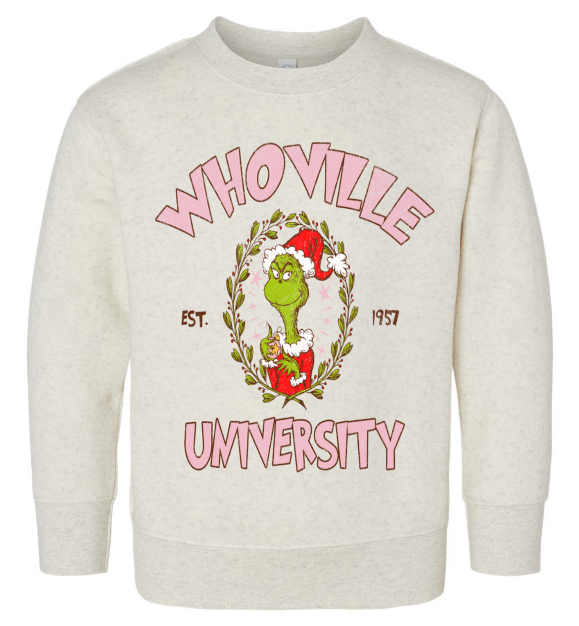 Whoville University Red Sweatshirt - Toddler, Youth & Adult Sizes Avai –  Lilly Pie Creations