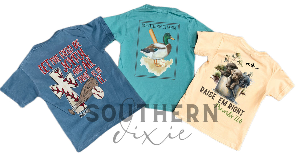 Southern Dixie Boys Tees