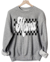Load image into Gallery viewer, Mama Checkered Sweatshirt
