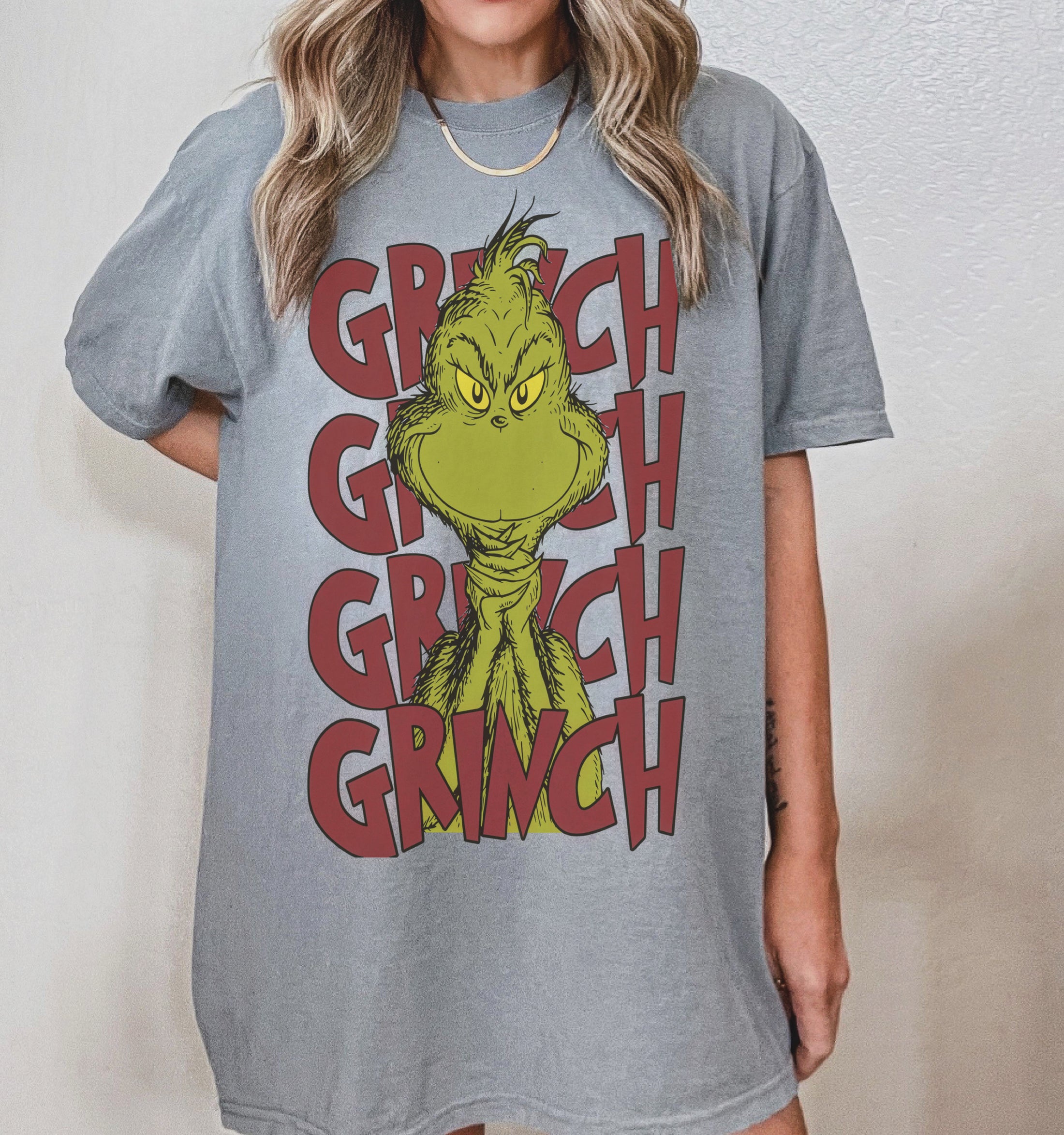 Stacked Grinch Tee